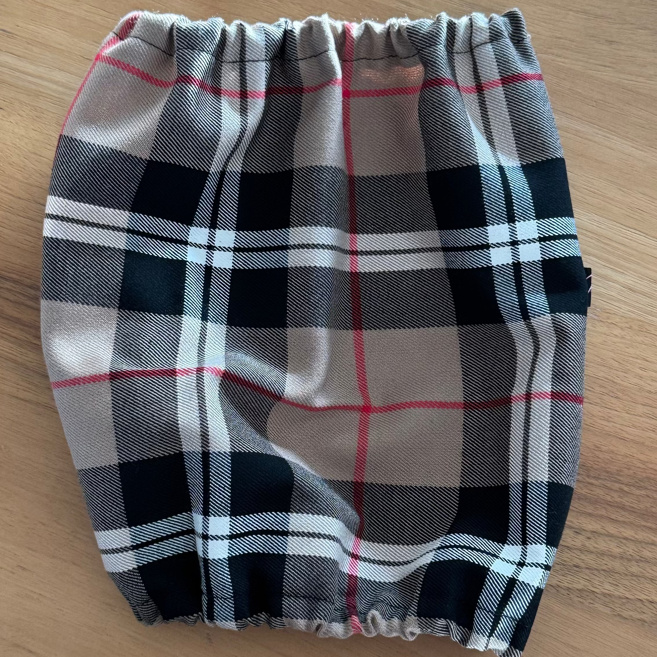 Snood coton TARTAN BEIGE