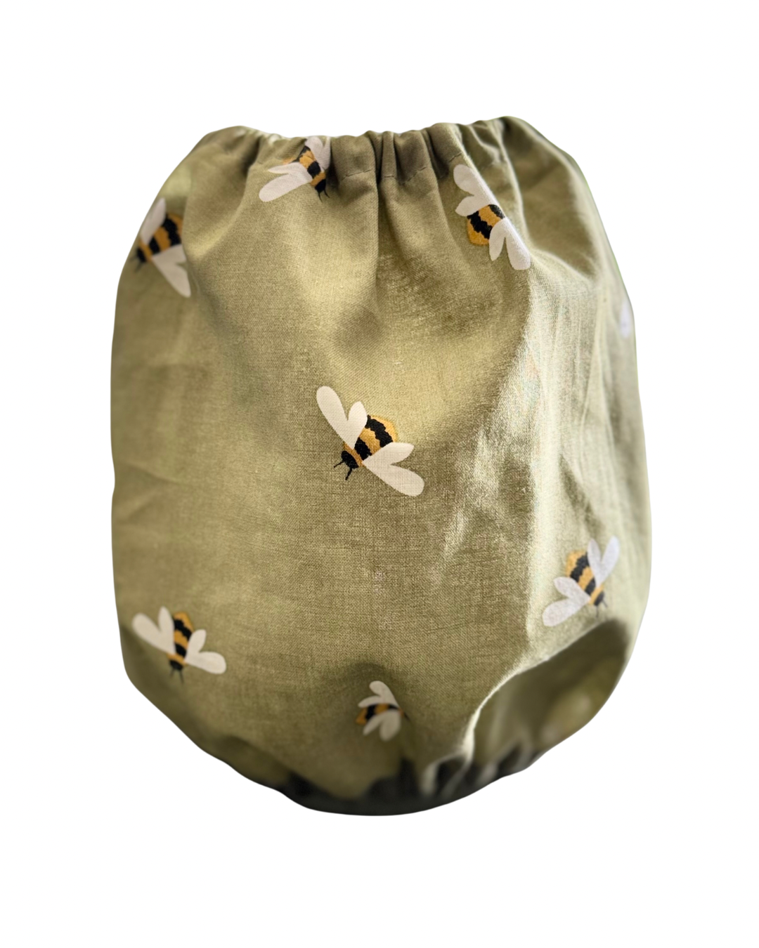 Snood coton vert PETITES ABEILLES